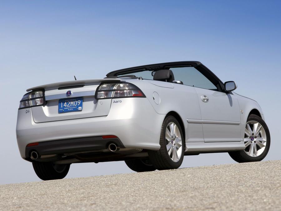  Saab 9-3 Aero Convertible 2008 года  (US) (фото 9 из 10)